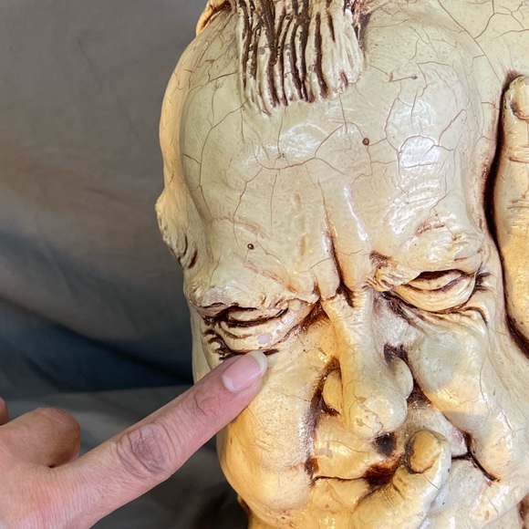 1973 Many Faces Of Richard Nixon See No Evil Hear No Evil Speak No Evil Candle - Picture 10 of 10